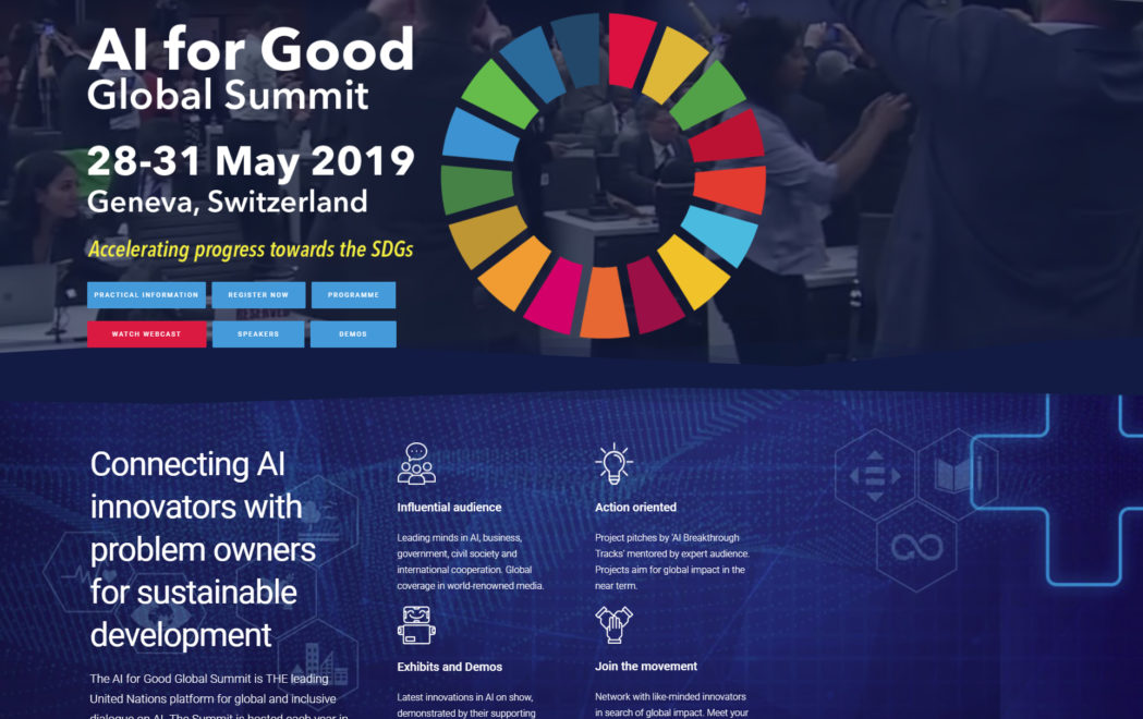 The AI for Good Global Summit is THE leading United Nations platform for global and inclusive dialogue on AI