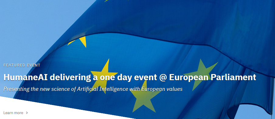 HumaneAI delivering a one day event @ European Parliament