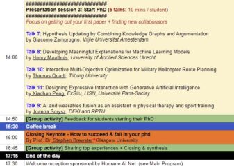 Humane AI Net Co-Hosts Doctoral Consortium at HHAI 2024 Conference, Supporting the Next Generation of Interdisciplinary AI Researchers